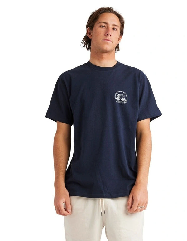 Quiksilver  Clean Circle T-Shirt Black